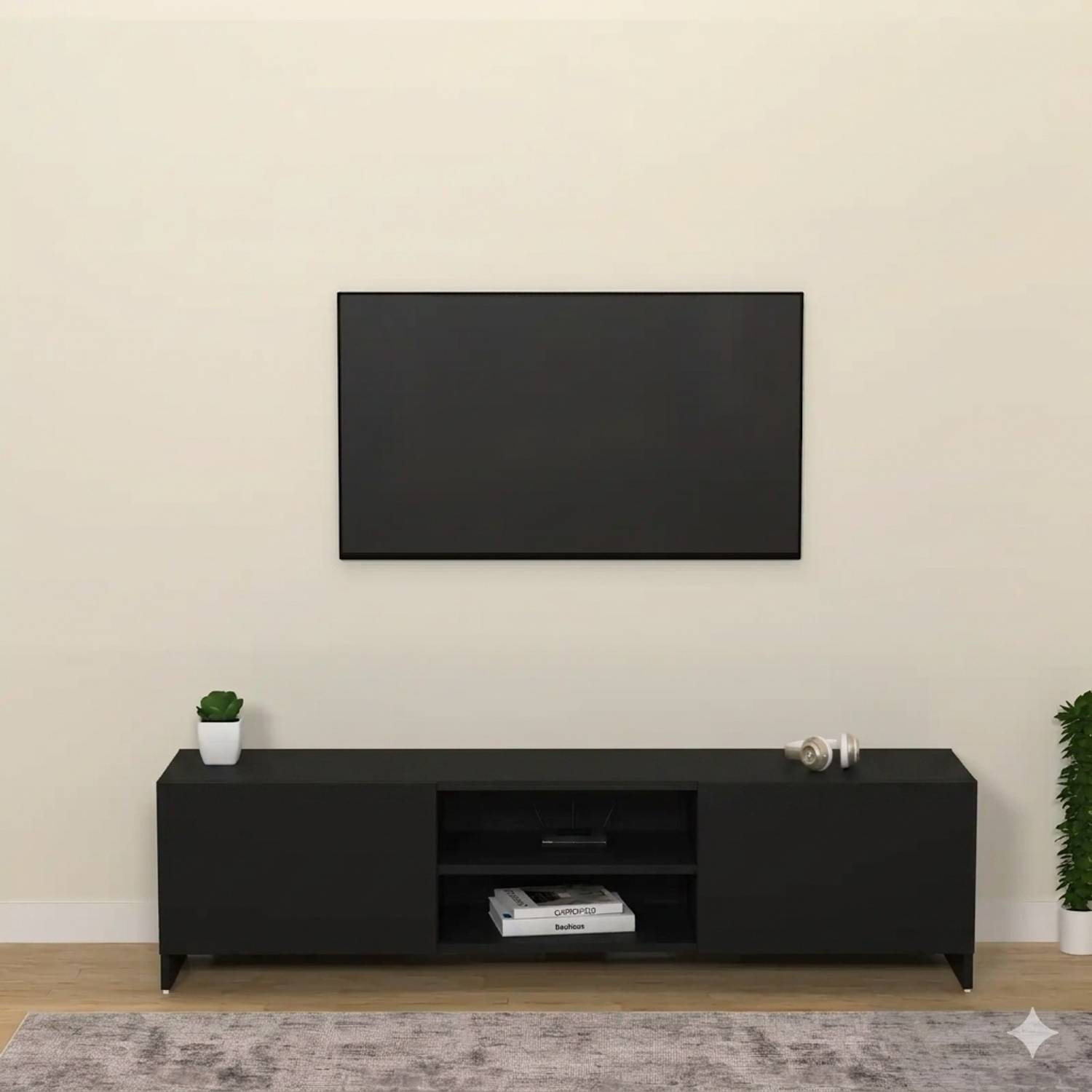 Spyder Craft TV Stand Cabinet with Storage - Image 1