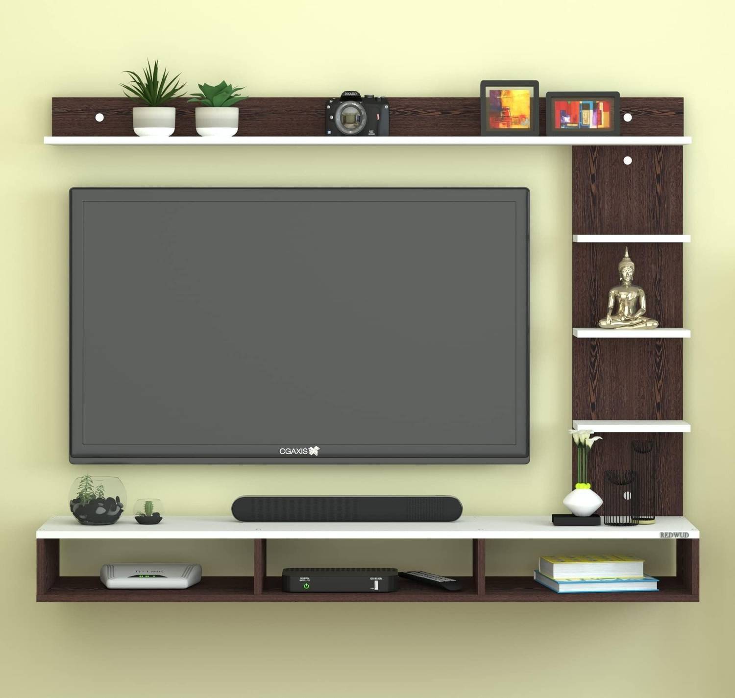 ONEDEEP Engineered Wood TV Unit for 32 inch LED TV Engineered Wood TV Entertainment Unit Engineered Wood TV Entertainment Unit