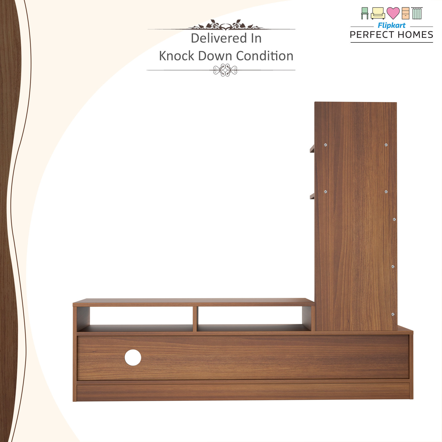 Image of Flipkart Perfect Homes Sirena Engineered Wood TV Entertainment Unit