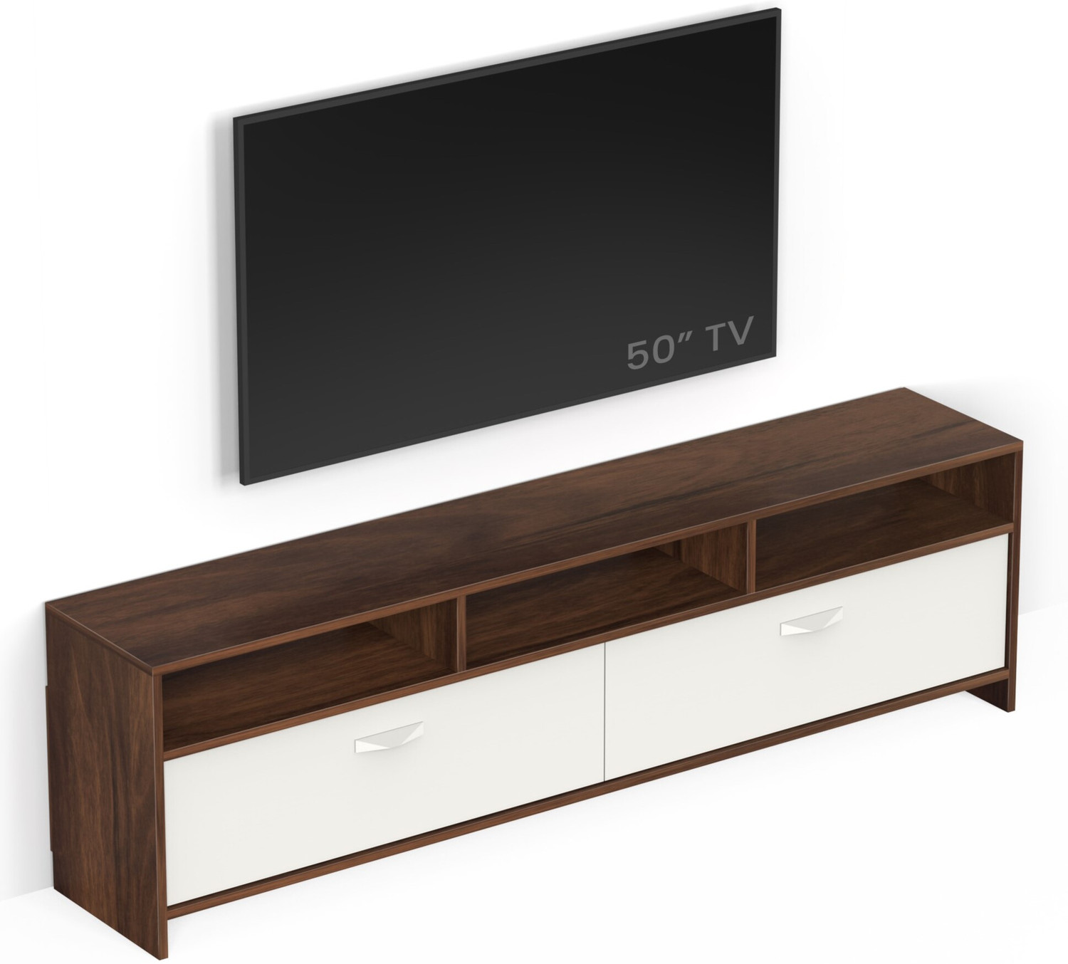 Image of BLUEWUD Engineered Wood TV Entertainment Unit