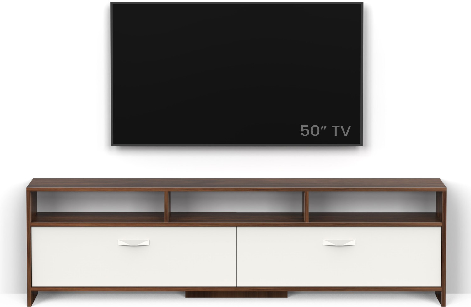 Image of BLUEWUD Engineered Wood TV Entertainment Unit