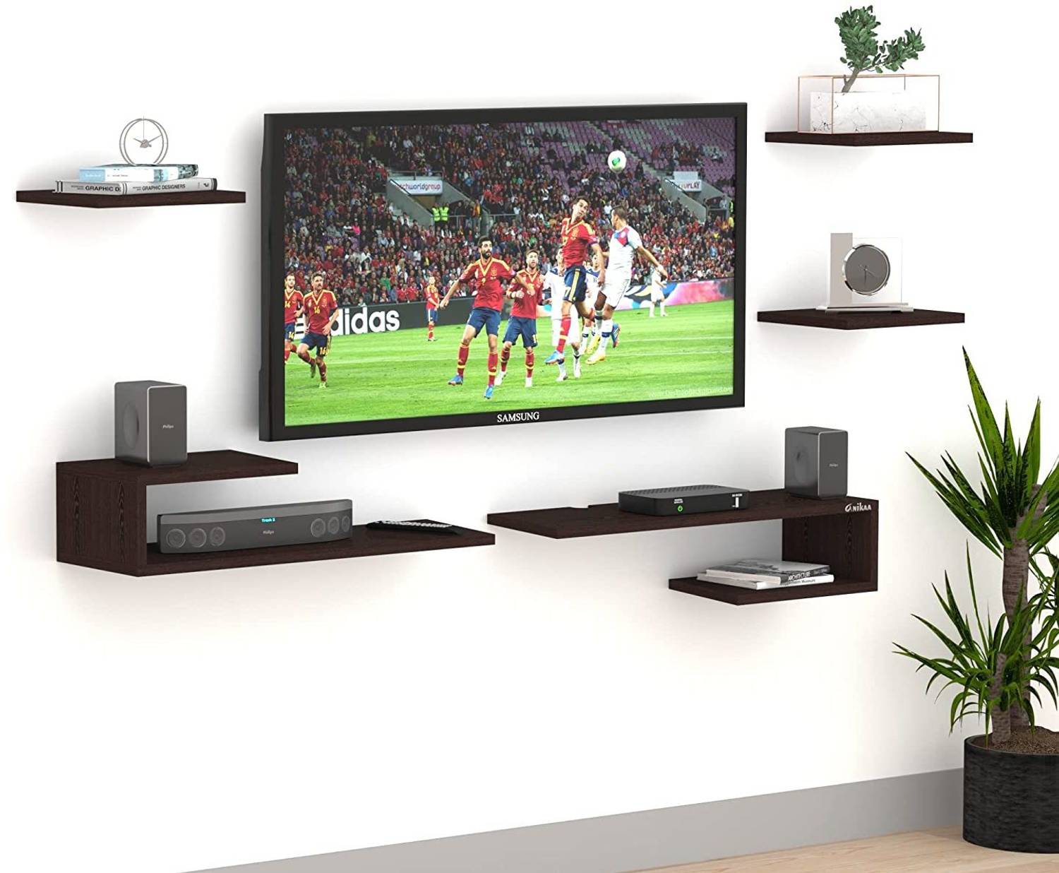ANIKAA Engineered Wood TV Entertainment Unit
