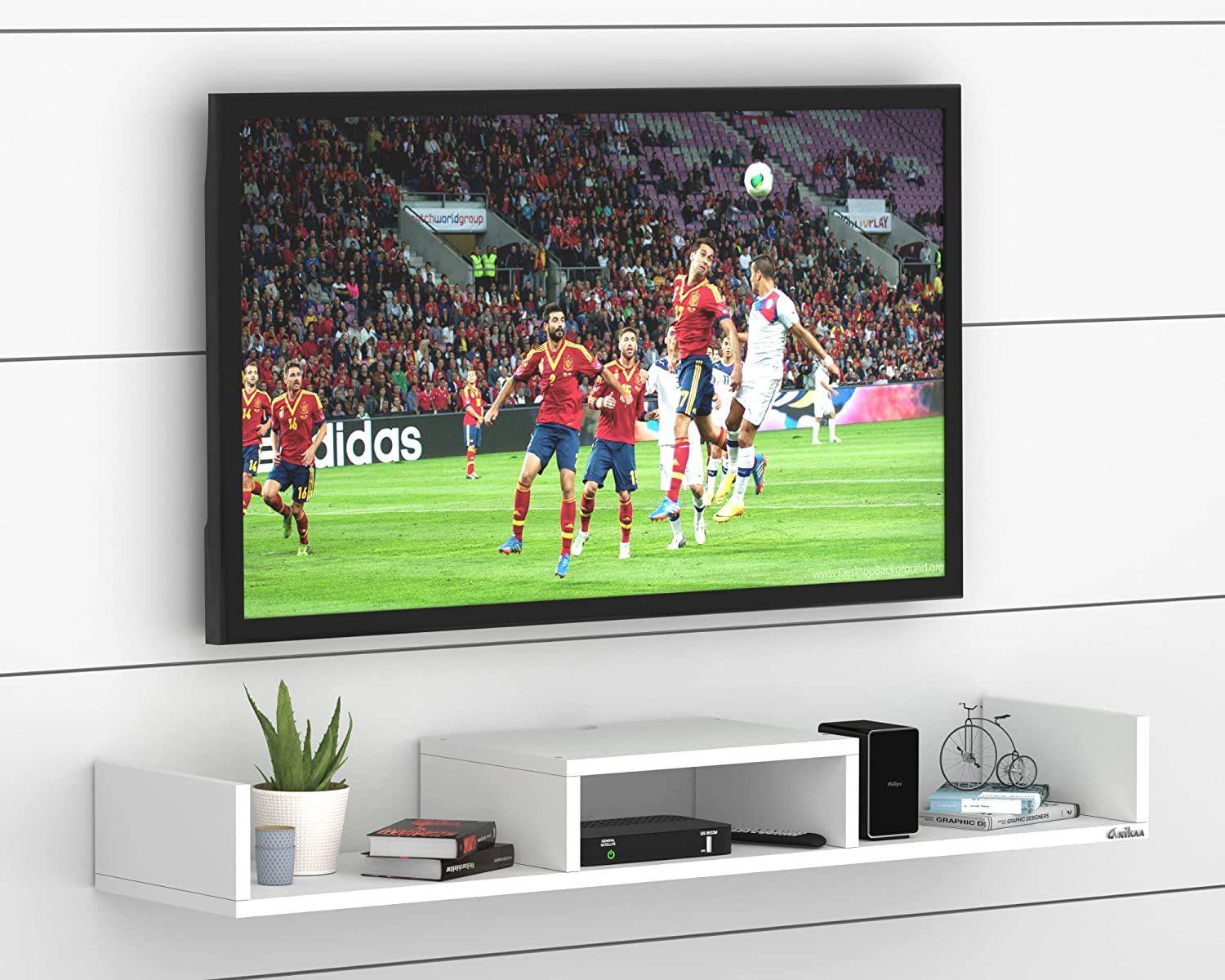 ANIKAA TV Entertainment Unit / TV Cabinet/ TV Stand Engineered Wood TV Entertainment Unit