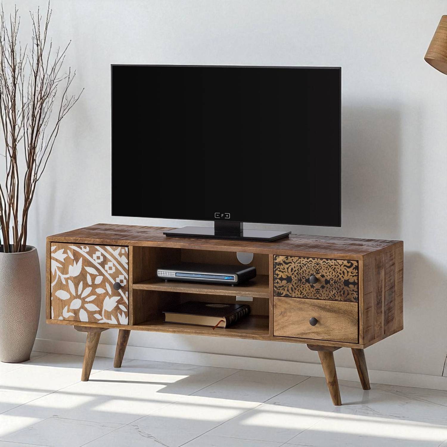 THE ATTIC Solid Wood TV Entertainment Unit