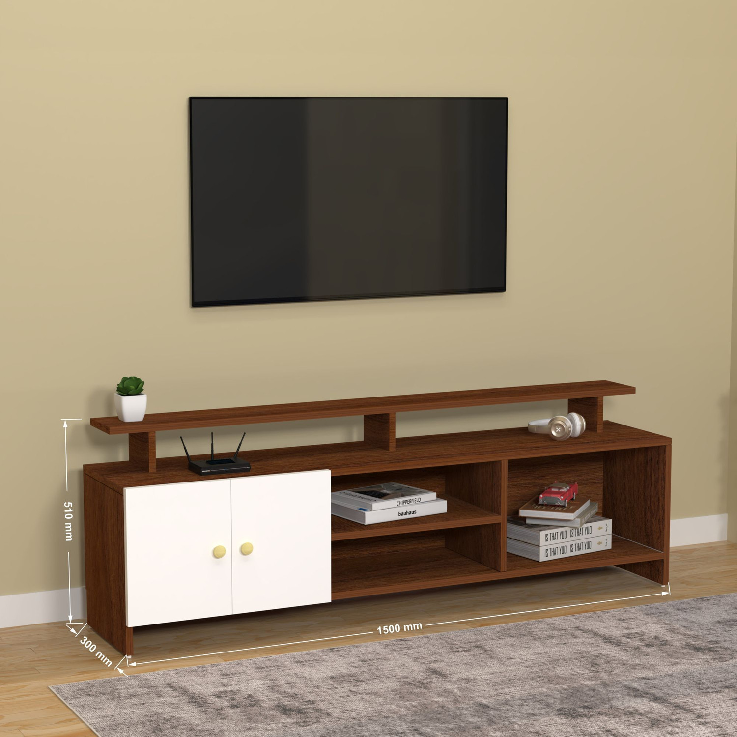 Image of Spyder Craft Engineered Wood TV Entertainment Unit