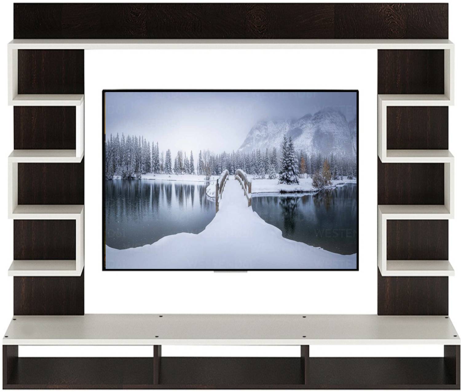 icrush 55" Engineered Wood TV Entertainment Unit - Image 3