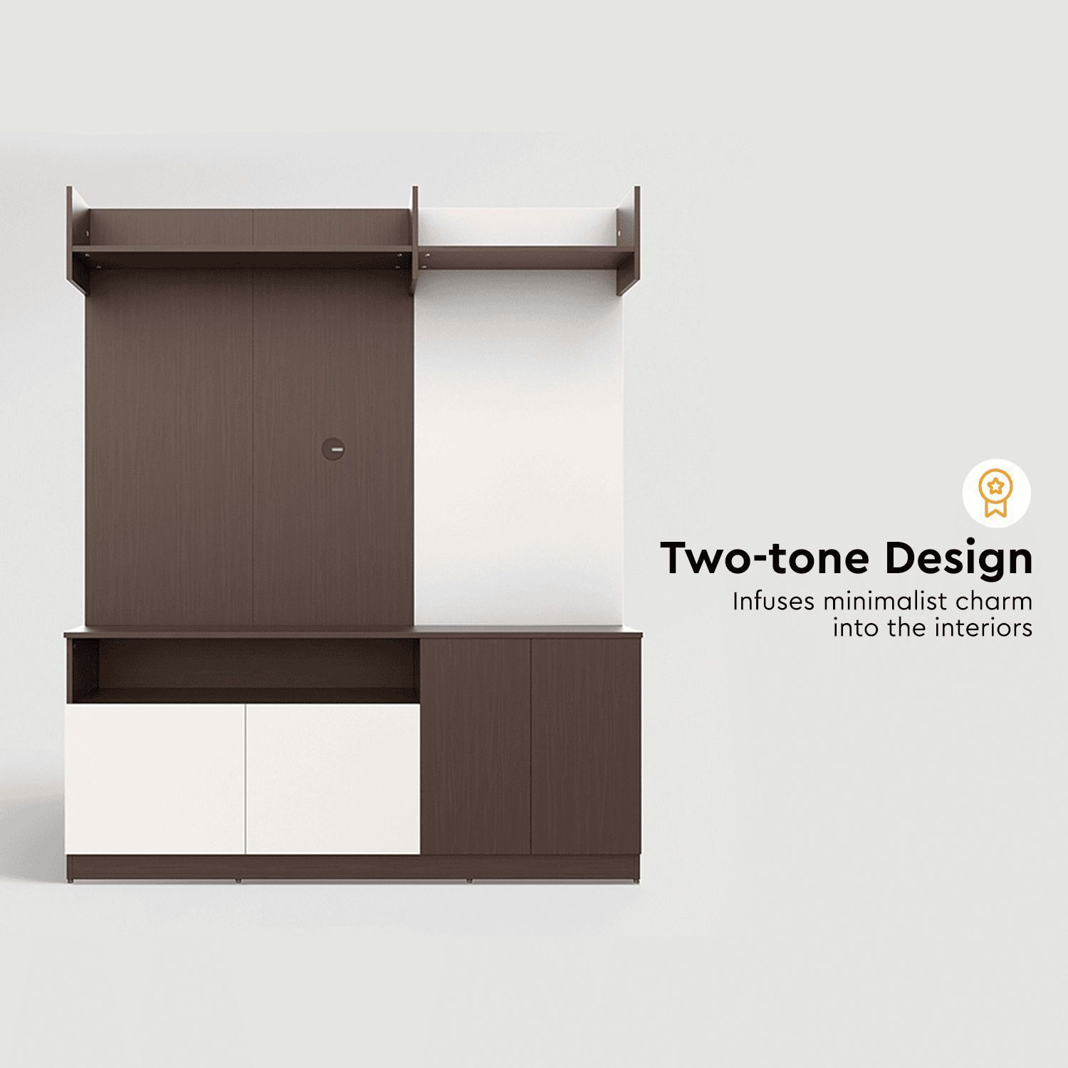 Image of Interio by Godrej Sienna Engineered Wood TV Entertainment Unit