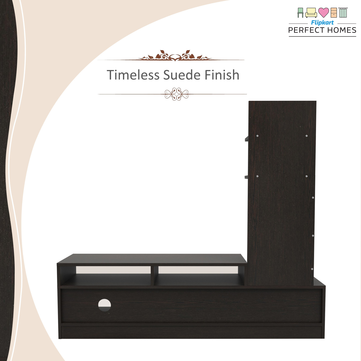 Image of Flipkart Perfect Homes Sirena Engineered Wood TV Entertainment Unit