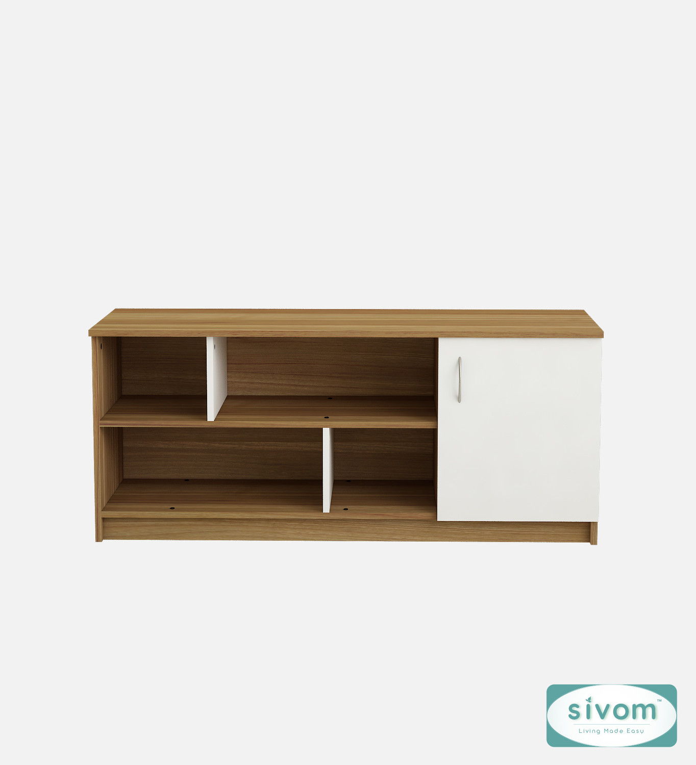 Image of SIVOM Fortune Multipurpose TV Unit fits upto 43 inch with Storage Engineered Wood TV Entertainment Unit