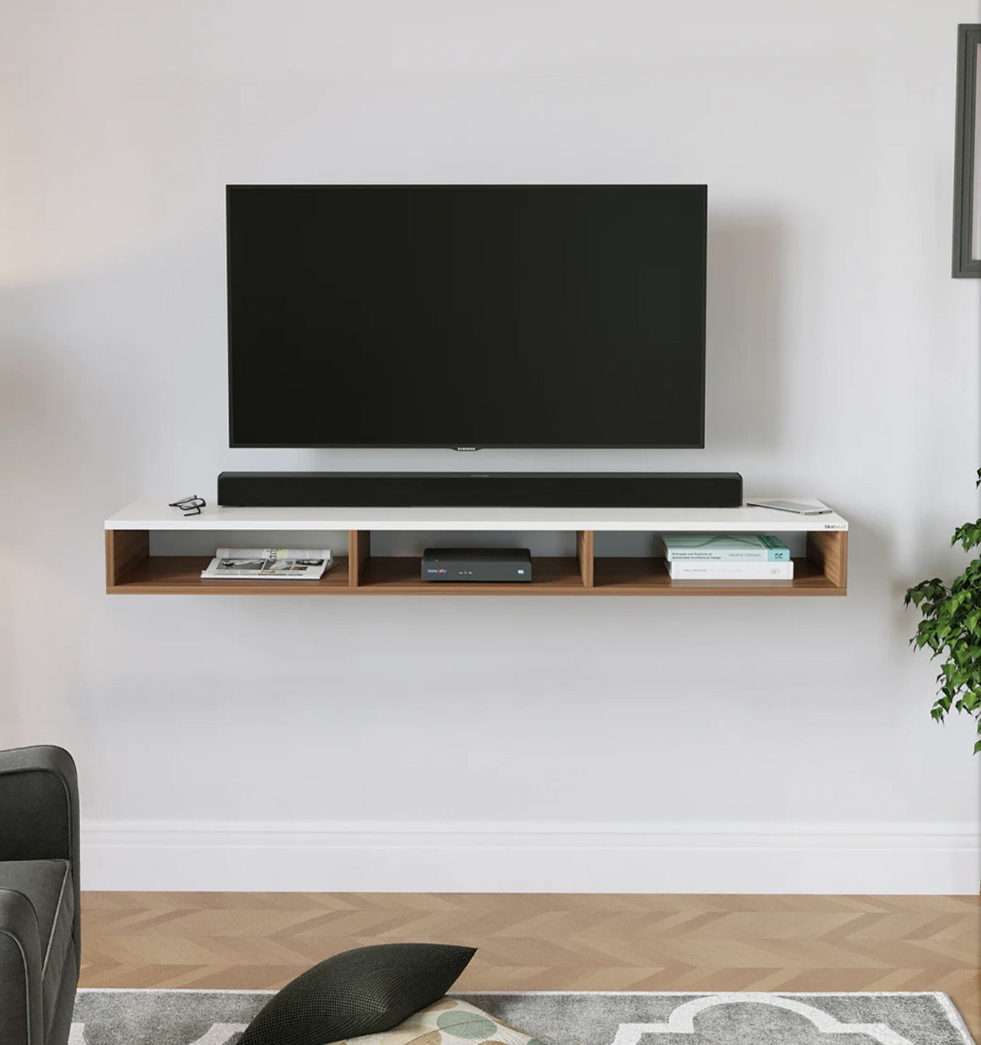 Image of ONEDEEP Engineered Wood TV Entertainment Unit
