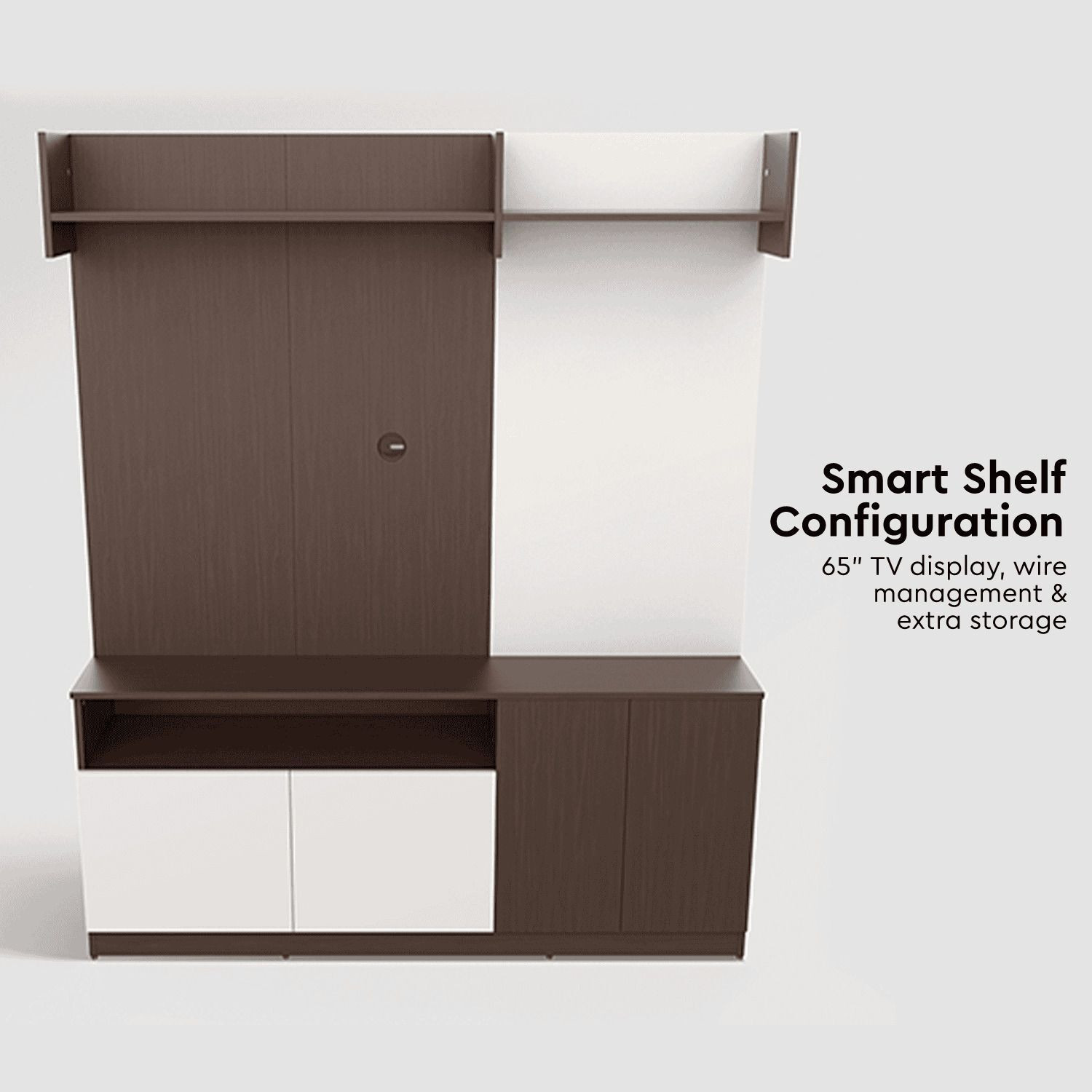 Image of Interio by Godrej Sienna Engineered Wood TV Entertainment Unit