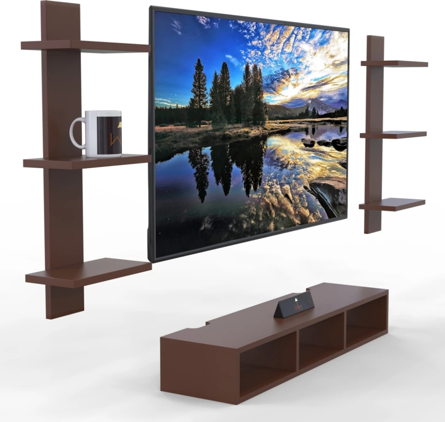 Image of pndggroup Engineered Wood TV Entertainment Unit