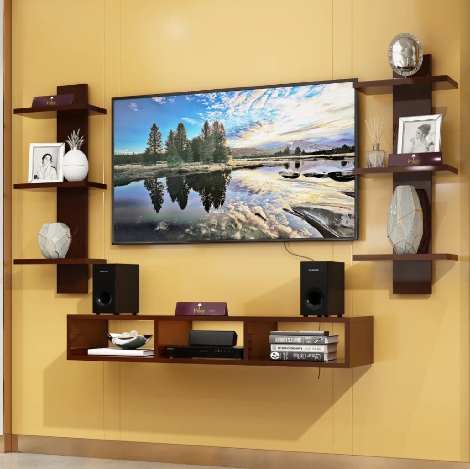 Image of pndggroup Engineered Wood TV Entertainment Unit