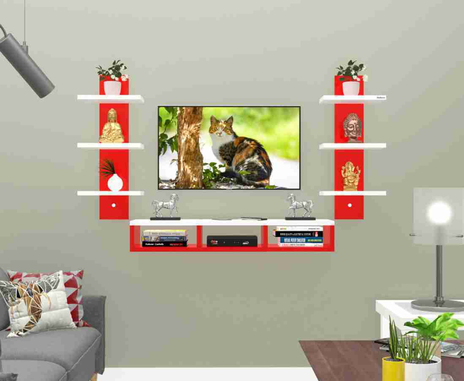 Image of Dream Shop Engineered Wood TV Entertainment Unit