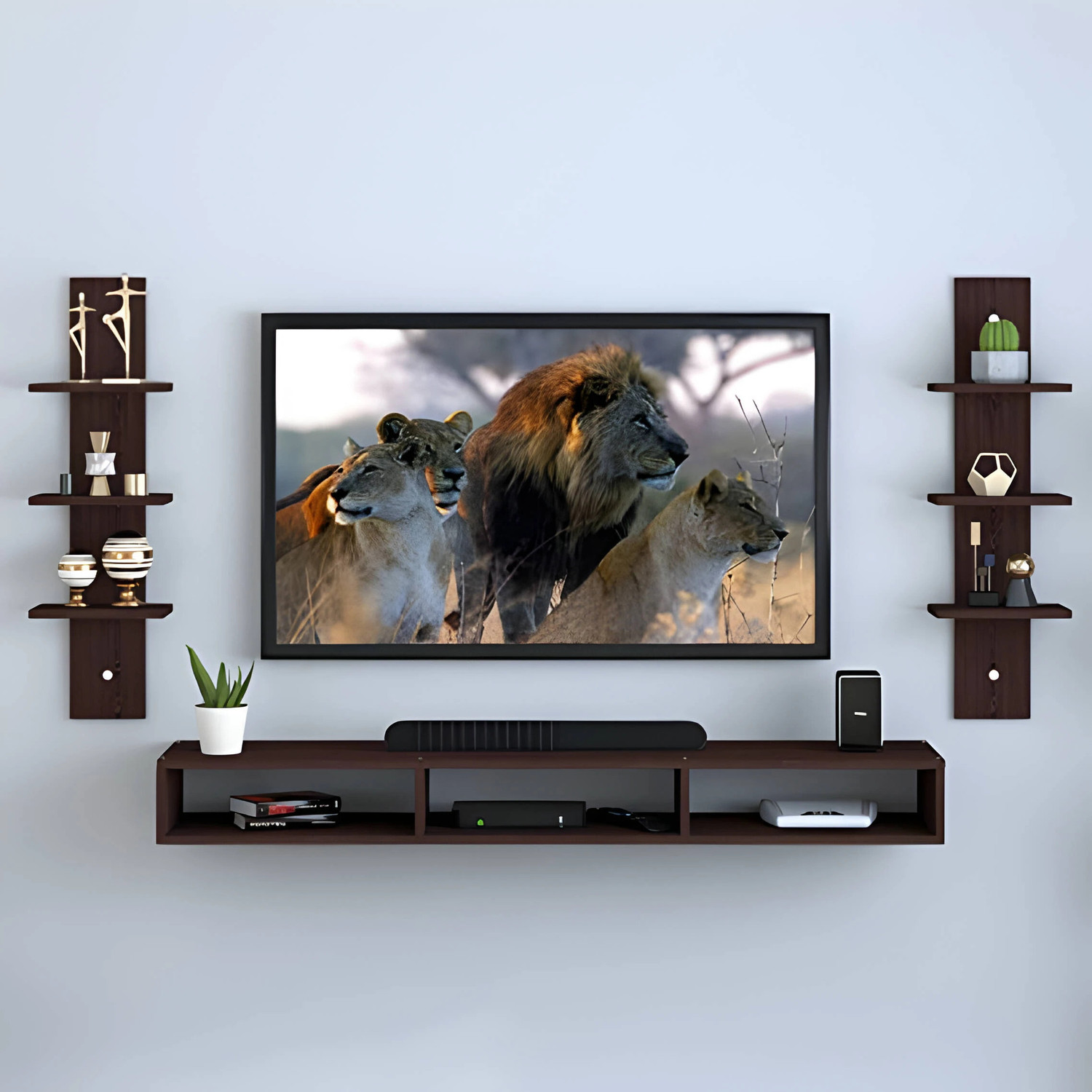 Image of Artival Crafts Engineered Wood TV Entertainment Unit