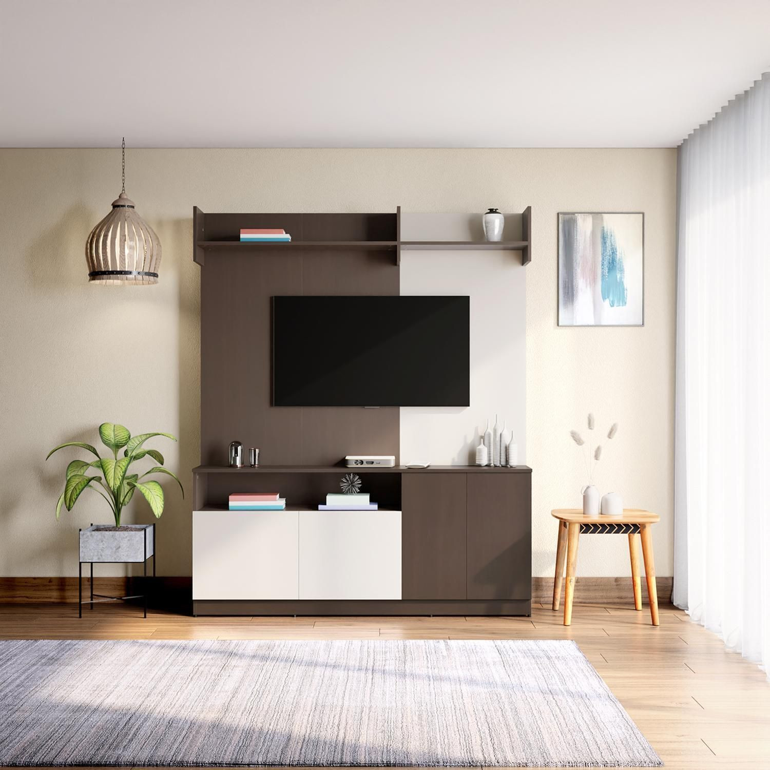 Image of Interio by Godrej Sienna Engineered Wood TV Entertainment Unit