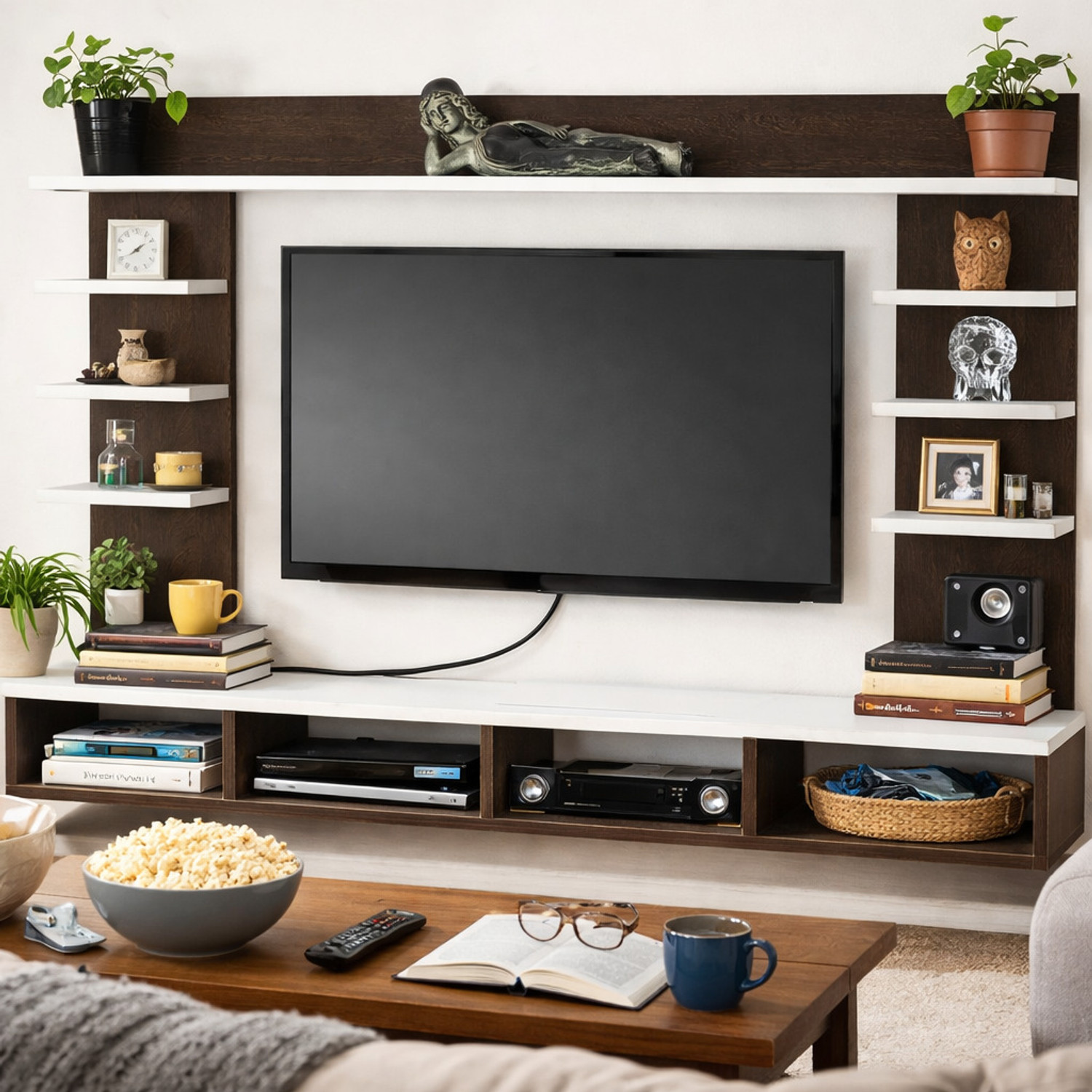 Image of Shivi Aanaya Enterprises FT004a Engineered Wood TV Entertainment Unit