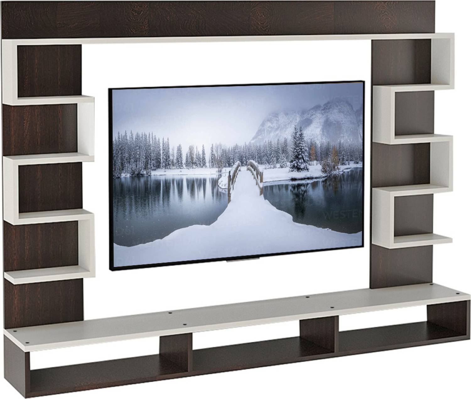 icrush 55" Engineered Wood TV Entertainment Unit - Image 4