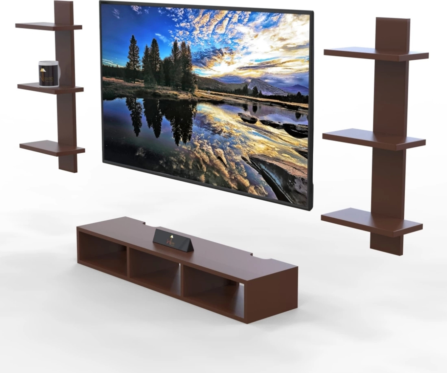 Image of pndggroup Engineered Wood TV Entertainment Unit