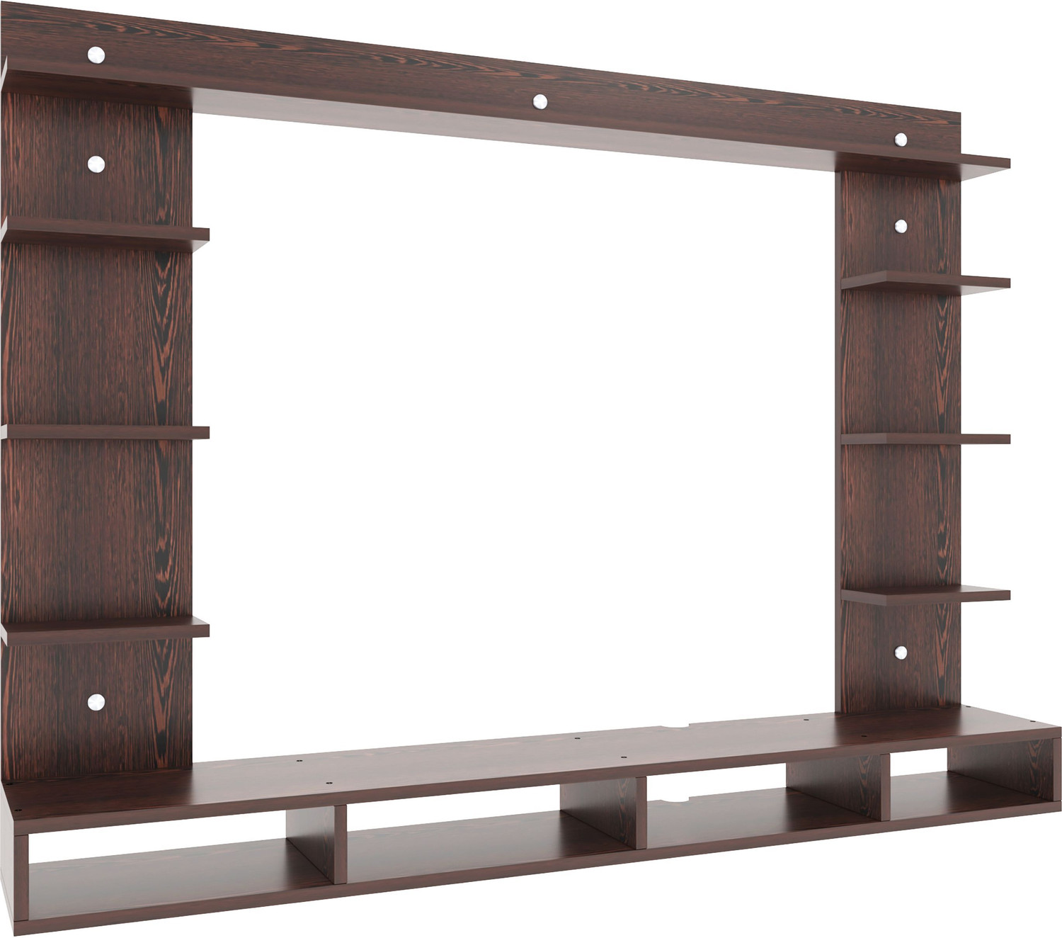 Image of Odestar Tv Unit For Living Room Upto 55 inch Tv Furniture Stand Tv Cabinate Engineered Wood TV Entertainment Unit