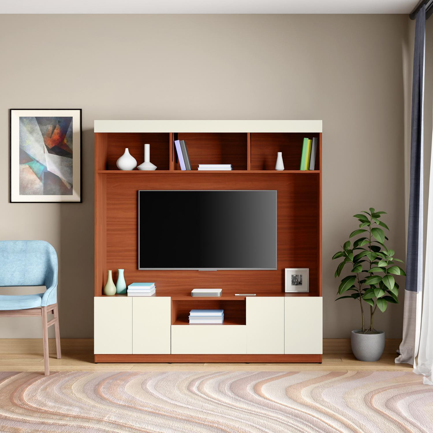 Image of Interio by Godrej Senate Engineered Wood TV Entertainment Unit