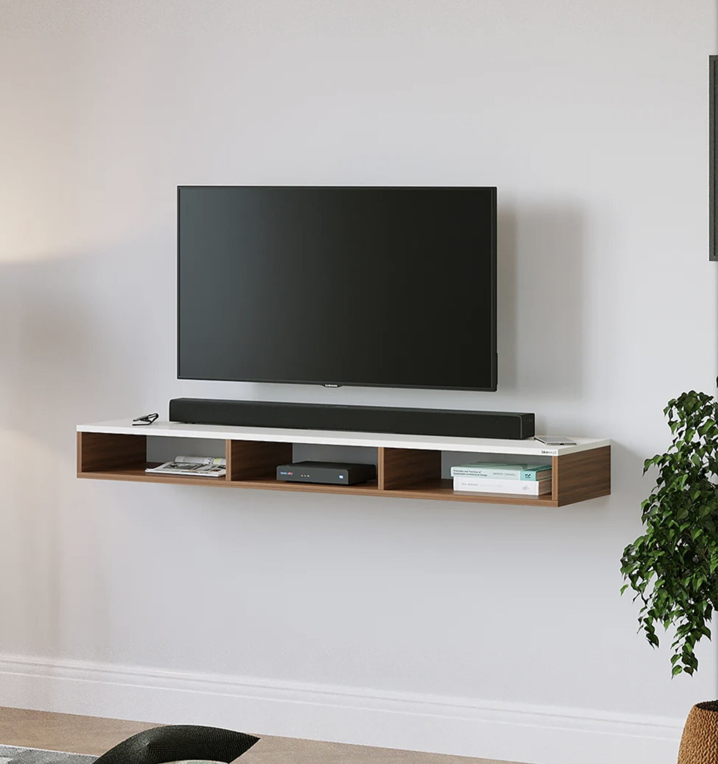 Image of ONEDEEP Engineered Wood TV Entertainment Unit