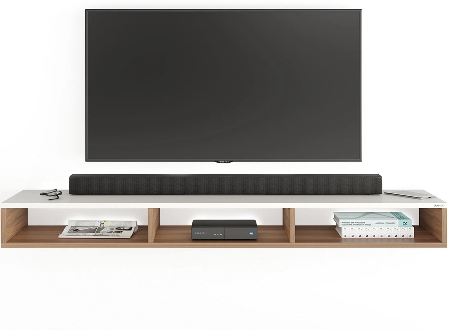Image of ONEDEEP Engineered Wood TV Entertainment Unit
