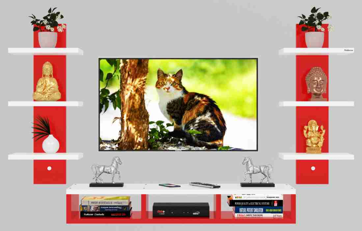 Image of Dream Shop Engineered Wood TV Entertainment Unit