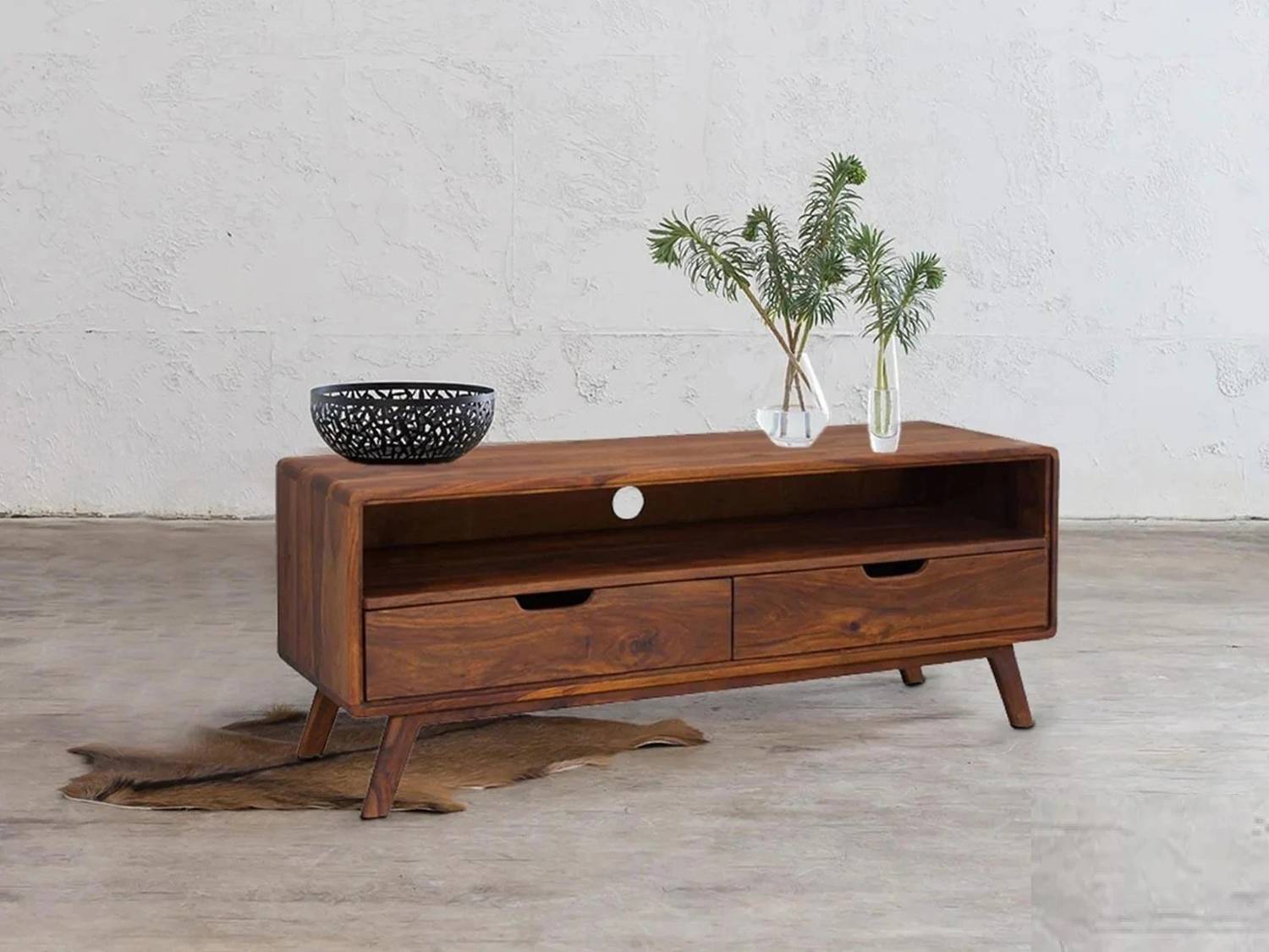 Allie Wood Rosewood (Sheesham) Solid Wood TV Entertainment Unit Price in India - Buy Allie Wood Rosewood (Sheesham) Solid Wood TV Entertainment Unit online at Flipkart.com