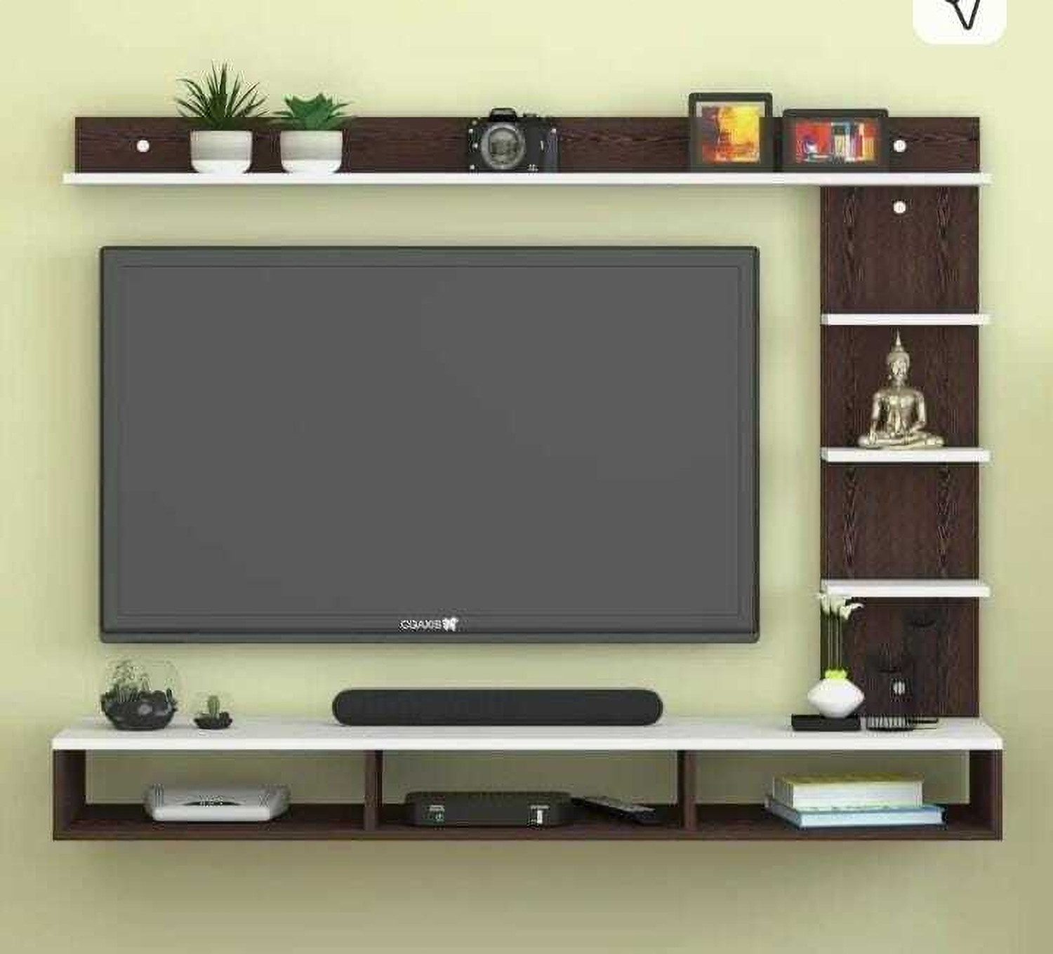 Image of Shivi Aanaya Enterprises CS 02 Engineered Wood TV Entertainment Unit