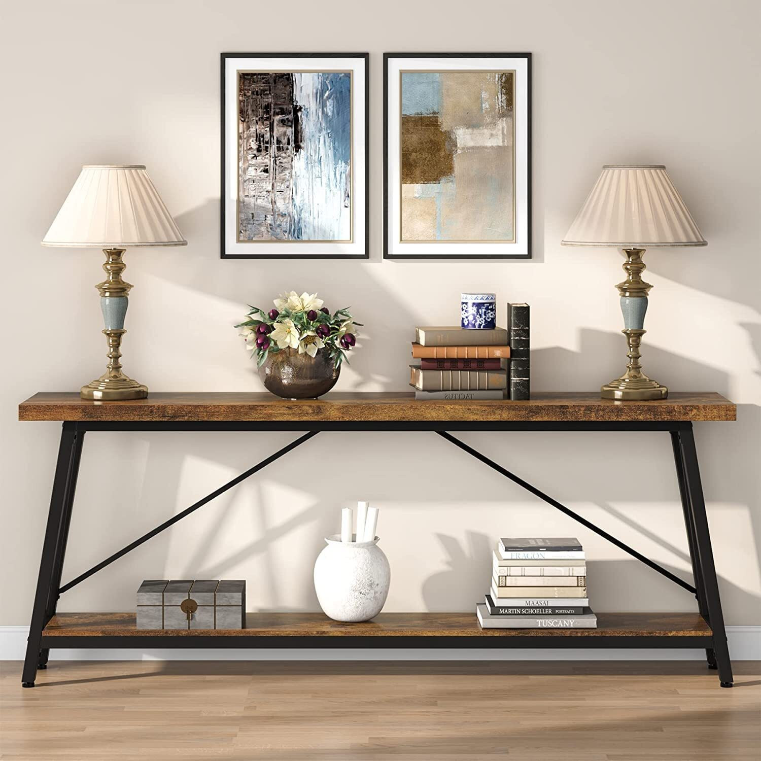 Image of TEKAVO Model -C Gionna Engineered Wood TV Entertainment Unit