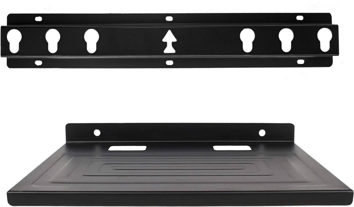 A2DR Universal Fixed TV Wall Stand 32 to 55 inch With Set Top Box Self(170MM X 235MM) Fixed TV Mount