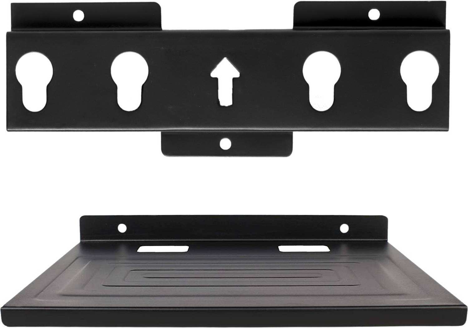 A2DR Universal Fixed TV Wall Stand 14-43 inch With Set Top Box Self(170MM X 235MM) Fixed TV Mount