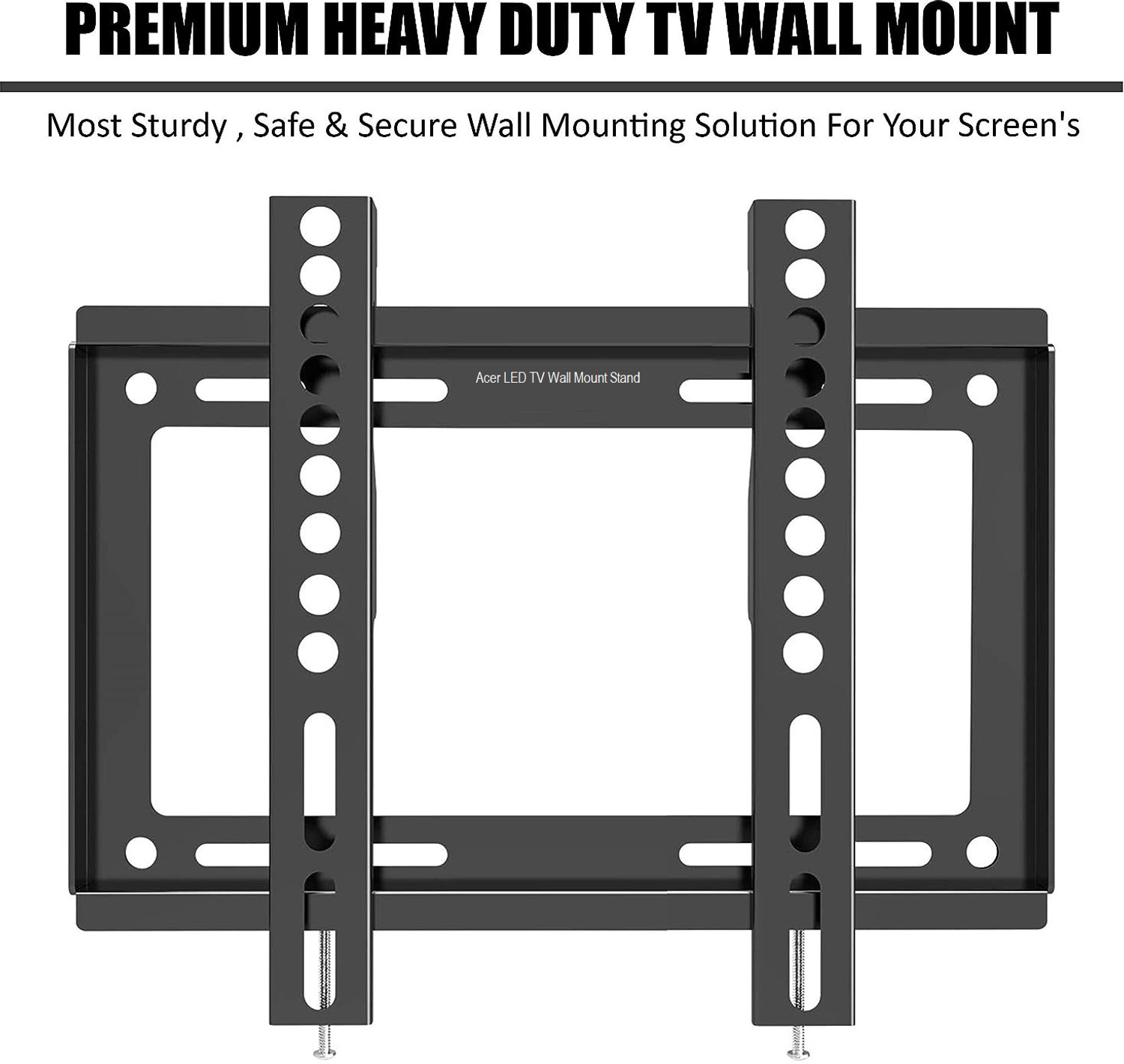 Image of NIPRAM NATIONAL Acer V Series 32inch QLED HDReady Smart Google TV Wall Mount Stand AR32GR2841VQD Fixed TV Mount