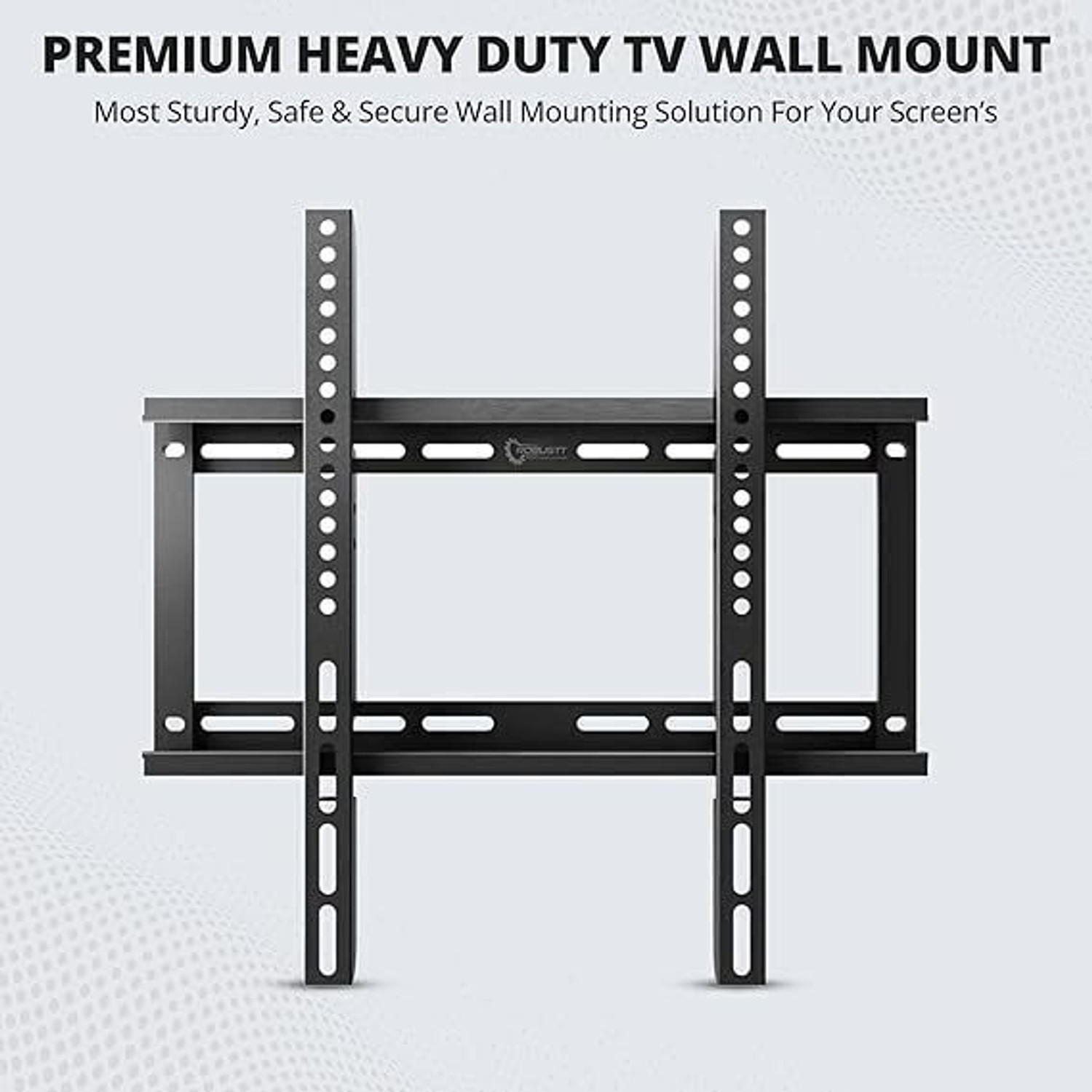 Image of Spotview Heavy Duty TV Wall Mount for 26 - 63 Inches LED /HD /Smart TV Universal|Pack of 1 Fixed TV Mount