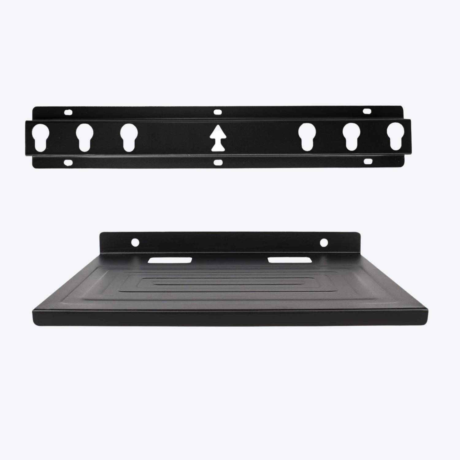 A2DR Universal Fixed 32 to 55 inch TV Wall Stand With Set Top Box Self(170MM X 235MM) Fixed TV Mount