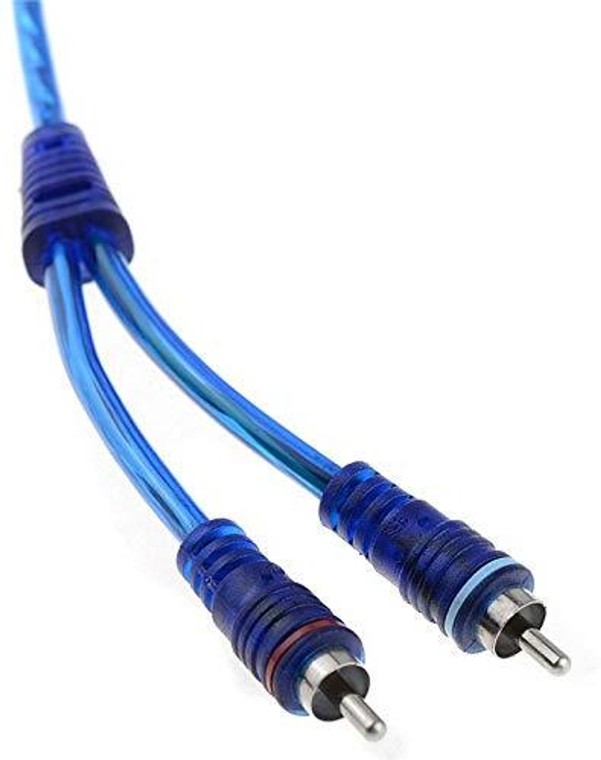 Image of Uniqon TV-out Cable 5 Mtr. Car Stereo Amplifier 2 RCA Male To Male Plug Audio Video Copper Lid Cable