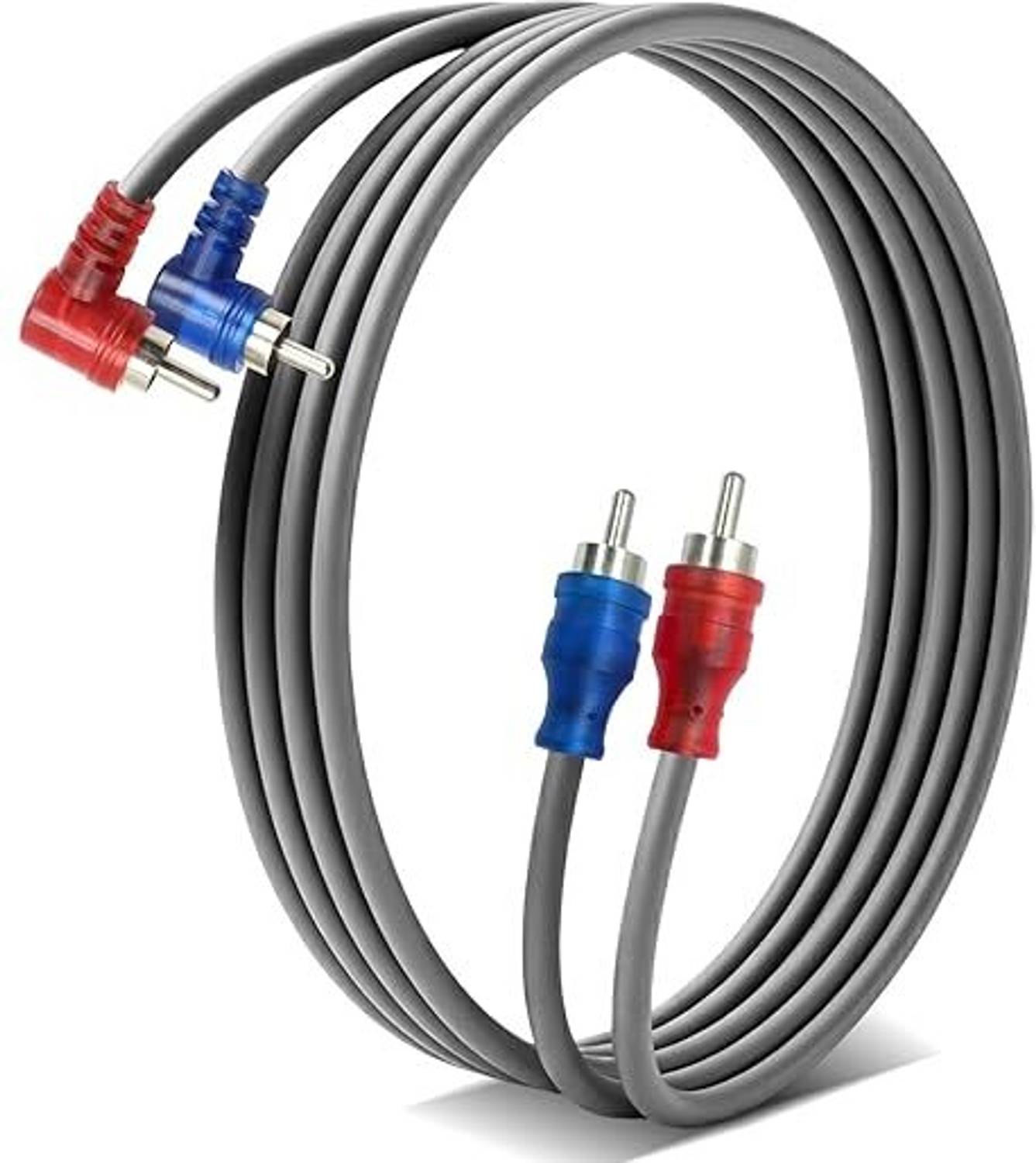 FABTEC TV-out Cable 4.5 Meter Dual 2 RCA Cable, Stereo Audio 2RCA Cord Male to Male Connector