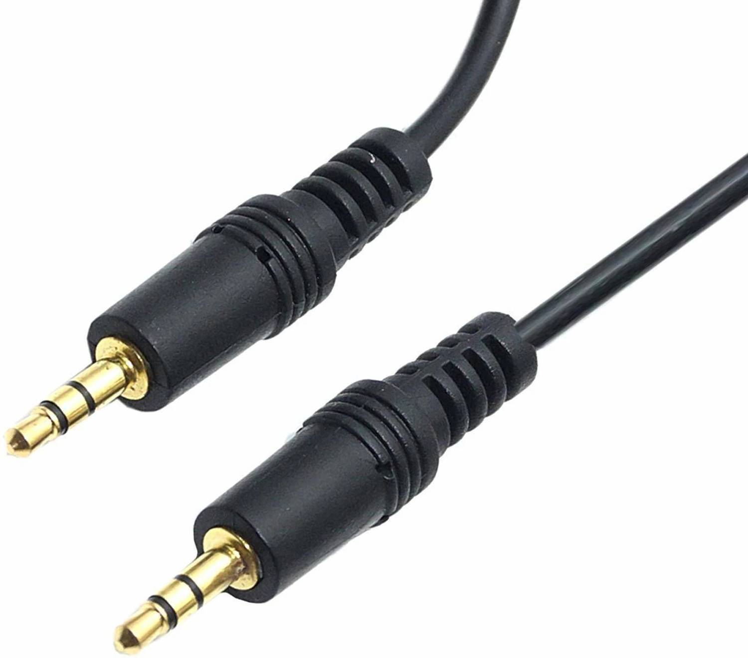 IKIS TV-out Cable 3.5mm Male to Male Stereo Audio Aux Cable for Car/Home Stereos- 10 Feet (3M)