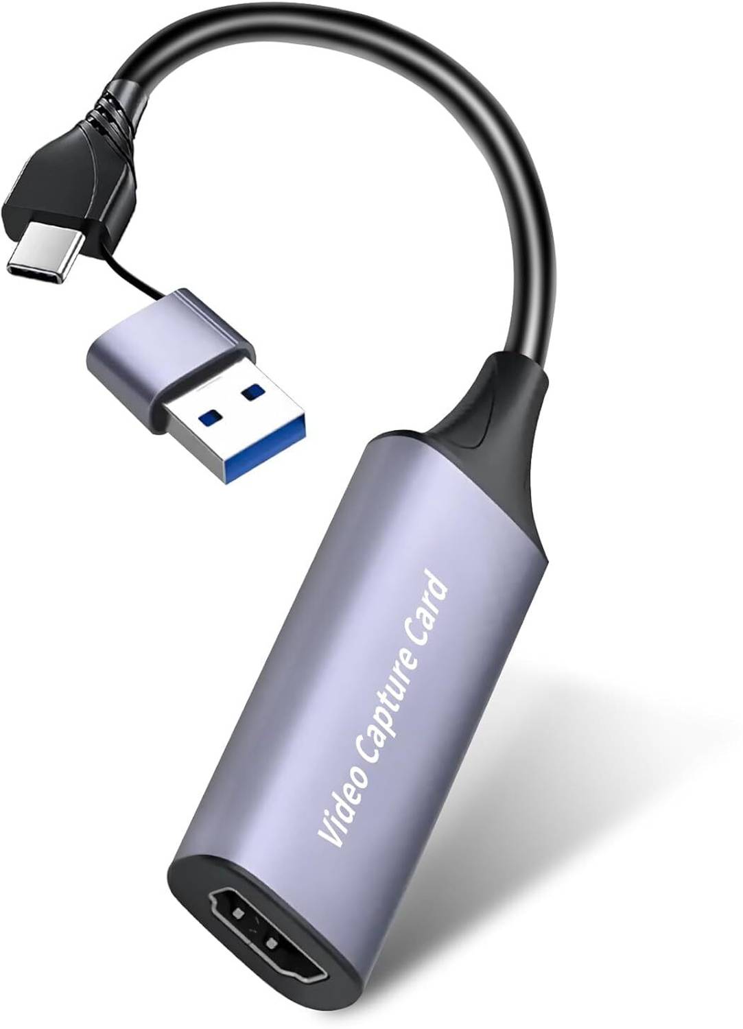 Sancy TV-out Cable USB 3.0/Type C Video Capture Card 1080P 4K HDMI-Compatible Video