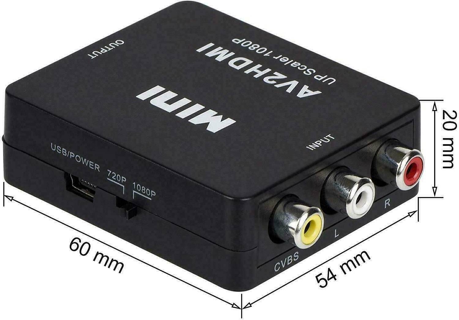 atdaraz AV to HDMI Converter, 1080P - Image 3