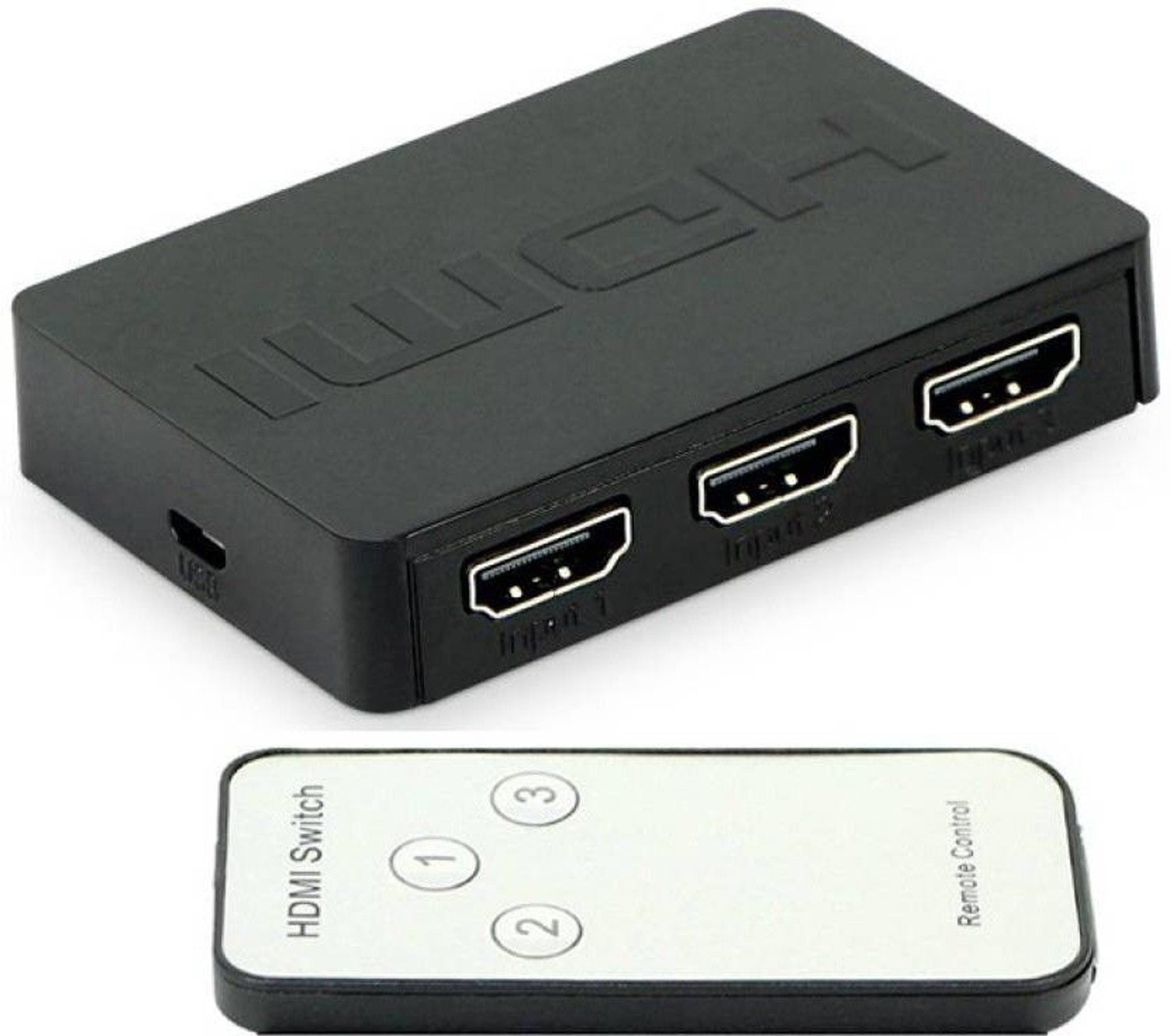 Image of RAJ MOBILE AND ELECTRIC TV-out Cable HDMI Switch With Remote GT5297 RMAE