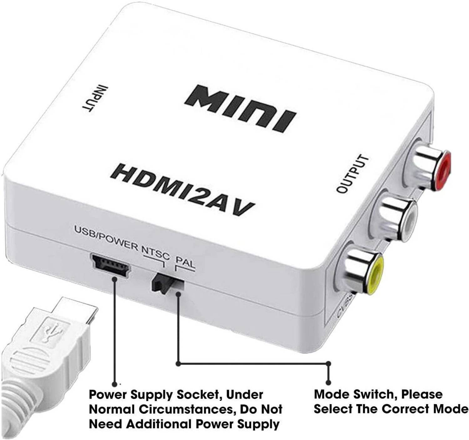TrustEdge HDMI to 3RCA AV Converter 4 L - Image 3