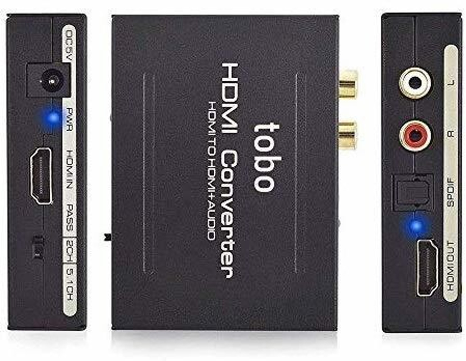 Image of Etzin TV-out Cable HDMI Audio Optical Extractor Splitter with Optical Cable AY60 EPL-562H