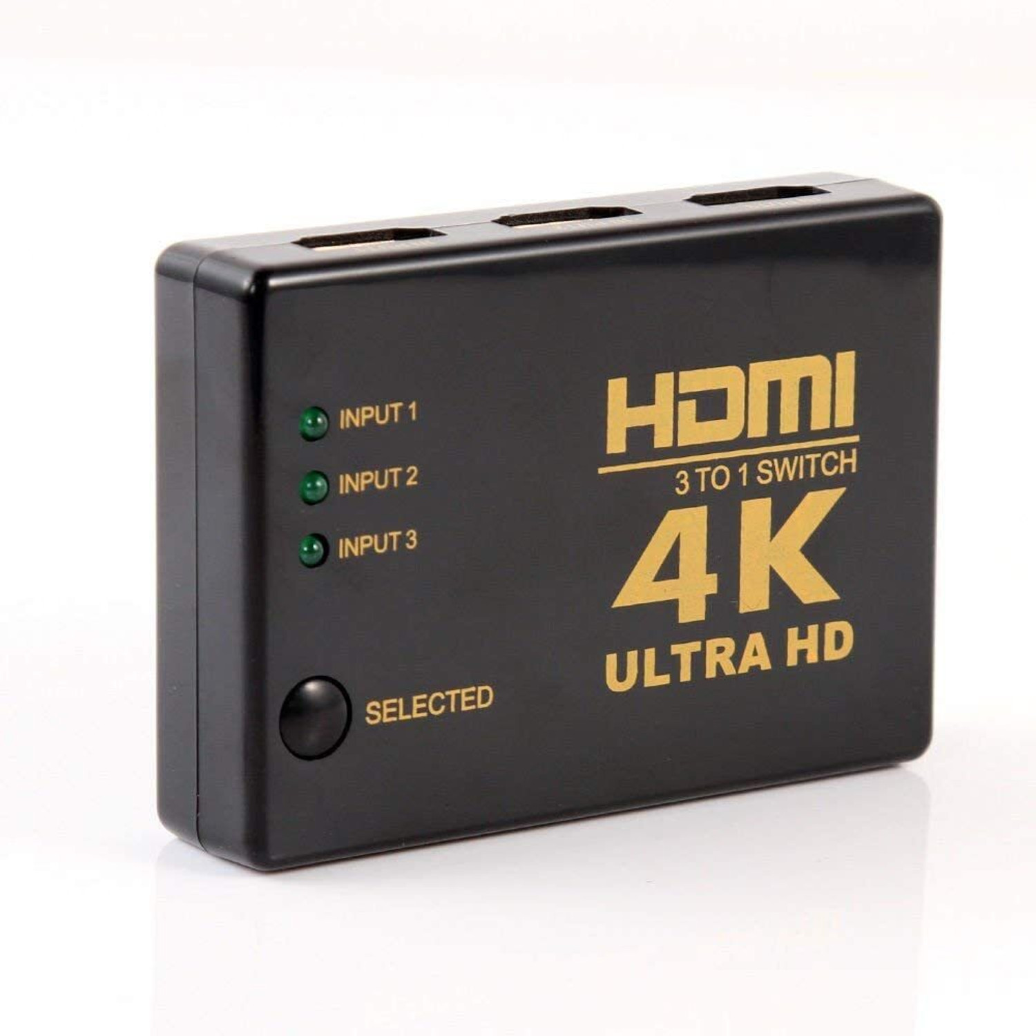 Image of Mak World TV-out Cable 3 Port HDMI Switch Box Switcher 3 in 1 Out, Supports 3D 1080P