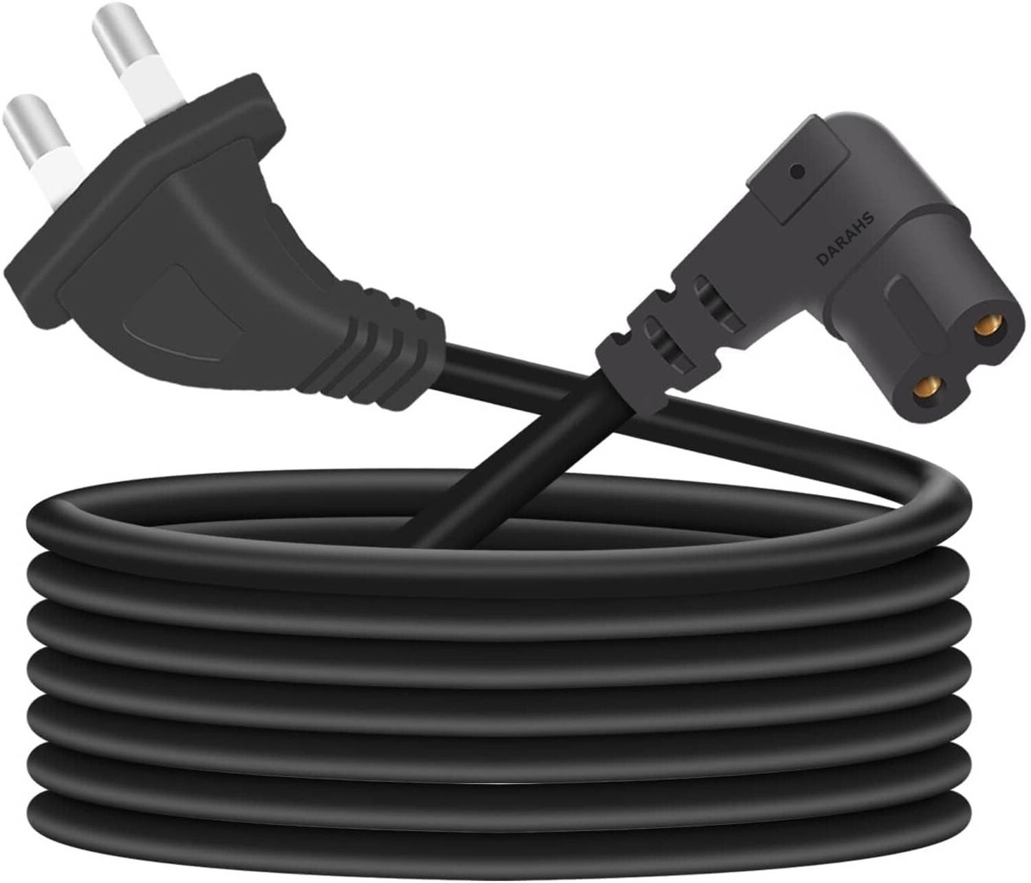 Darahs  TV-out Cable 90 Degree L-Shaped for Philips Toshiba LG hisense Sharp Samsung Panasonic