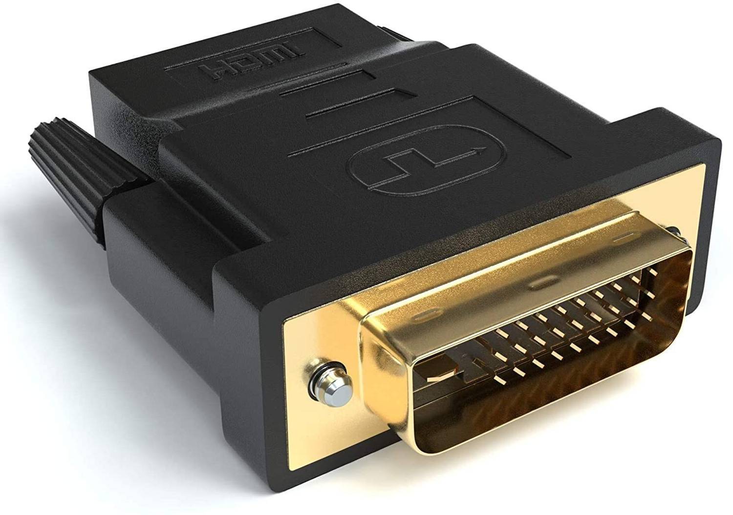 RyzCare TV-out Cable DVI to HDMI Converter DVI (DVI-D) to HDMI Male to Female Gold-Plated Adapter