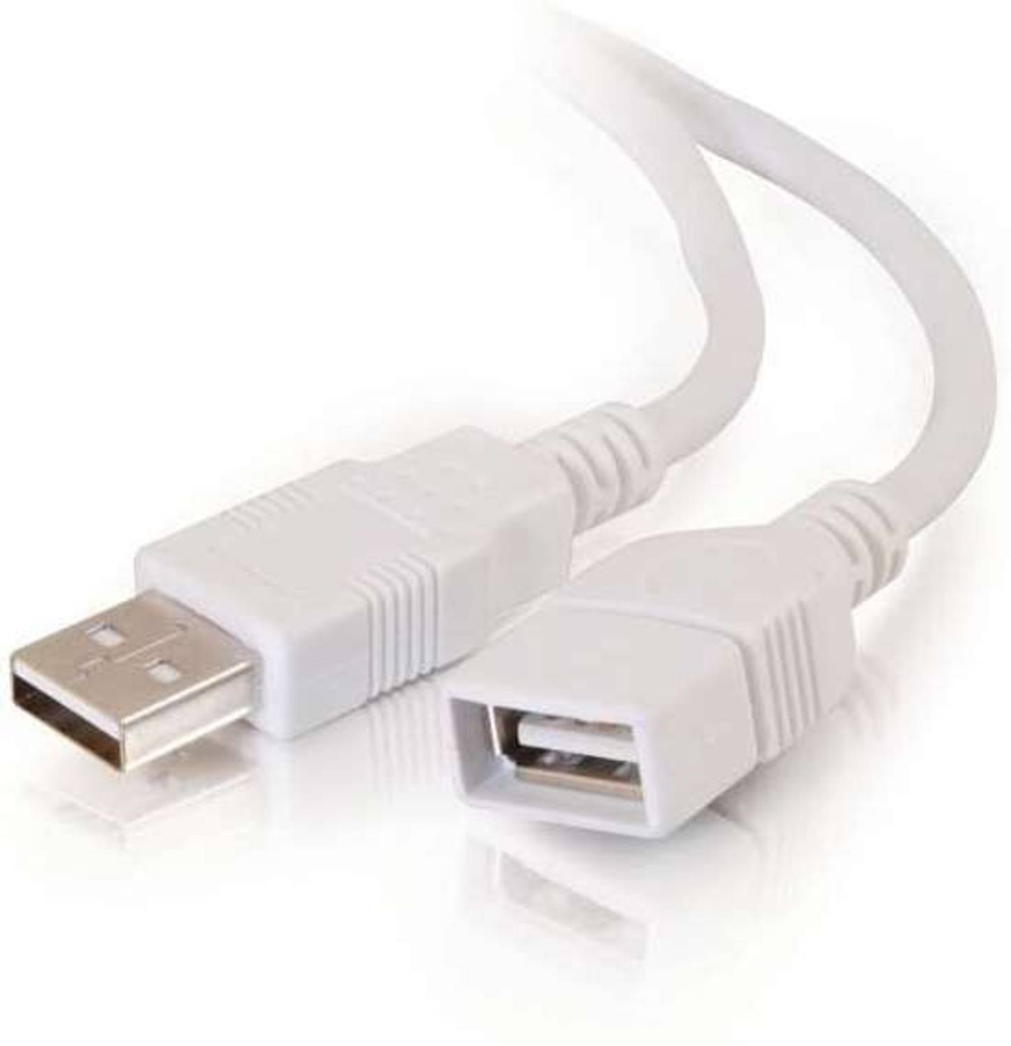 Kebilshop  TV-out Cable 1.5 Meter USB Male To USB Female Extension Cable,2.0 V High Speed Data Transfer Cord.TV,LED,LCD,LapTop,Computer.