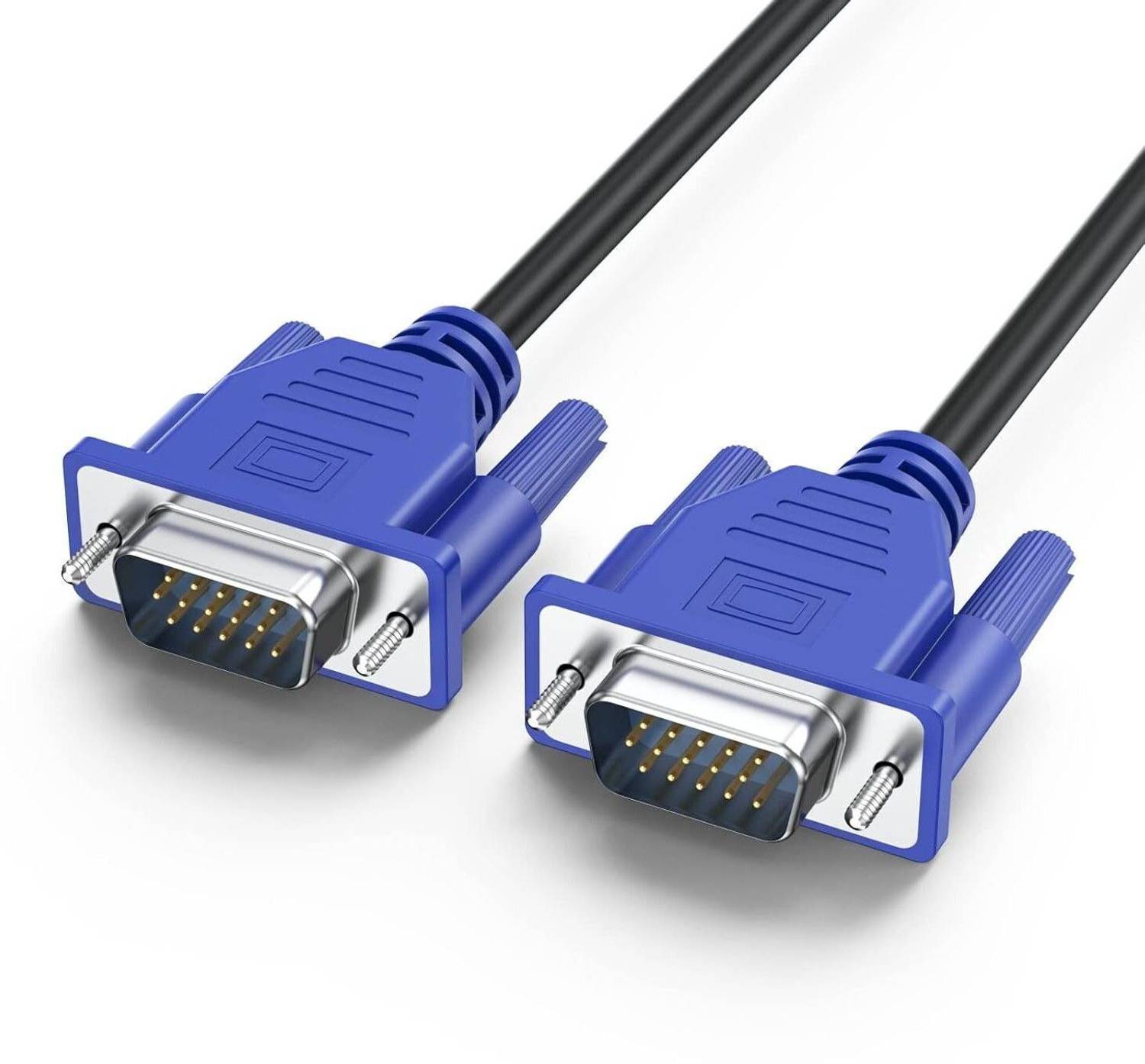 Zeptrox TV-out Cable 1.5 Meter VGA Monitor Cable – 15-Pin Connector for PC/Laptop Display