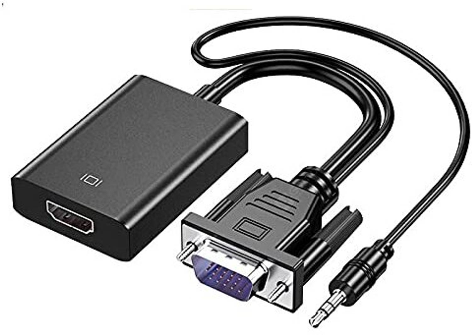 atdaraz VGA to HDMI Converter Adapter with Audio for Connecting VGA Interface to HDMI Media Streaming Device